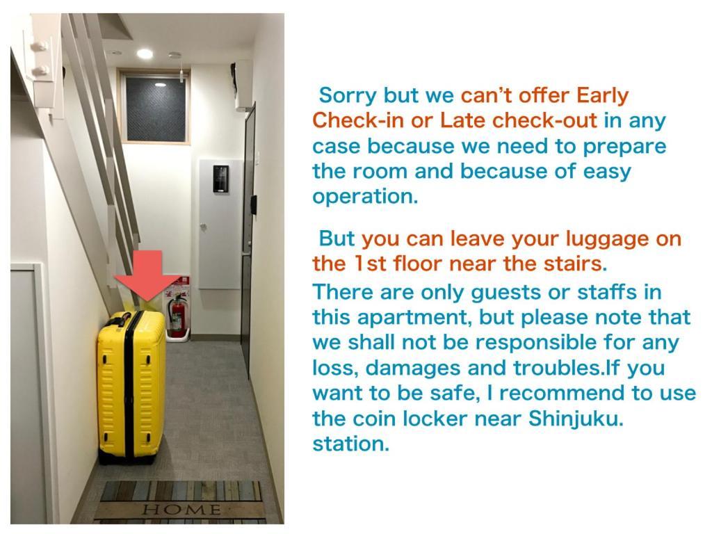 Ferienwohnung 【Great Location!】Near Shinjuku Sta./Cafe#202 Präfektur Tokio Exterior foto